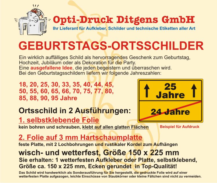 Ortsschild Zum 18. Geburtstag – Alu-Schild Mit Sprüchen, 20x26,5 Cm – Lustige Deko Zur Volljährigkeit